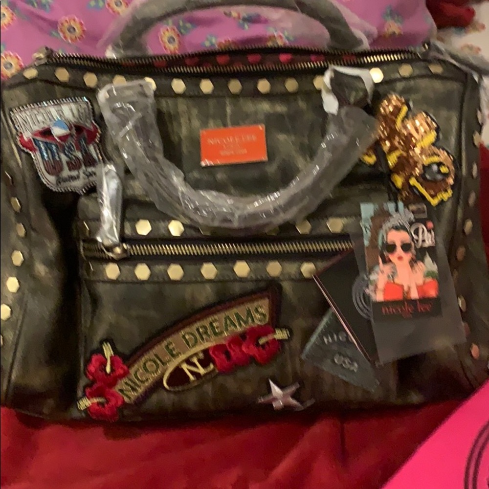 Nicole Lee Boston bag  large brand new gorgeous